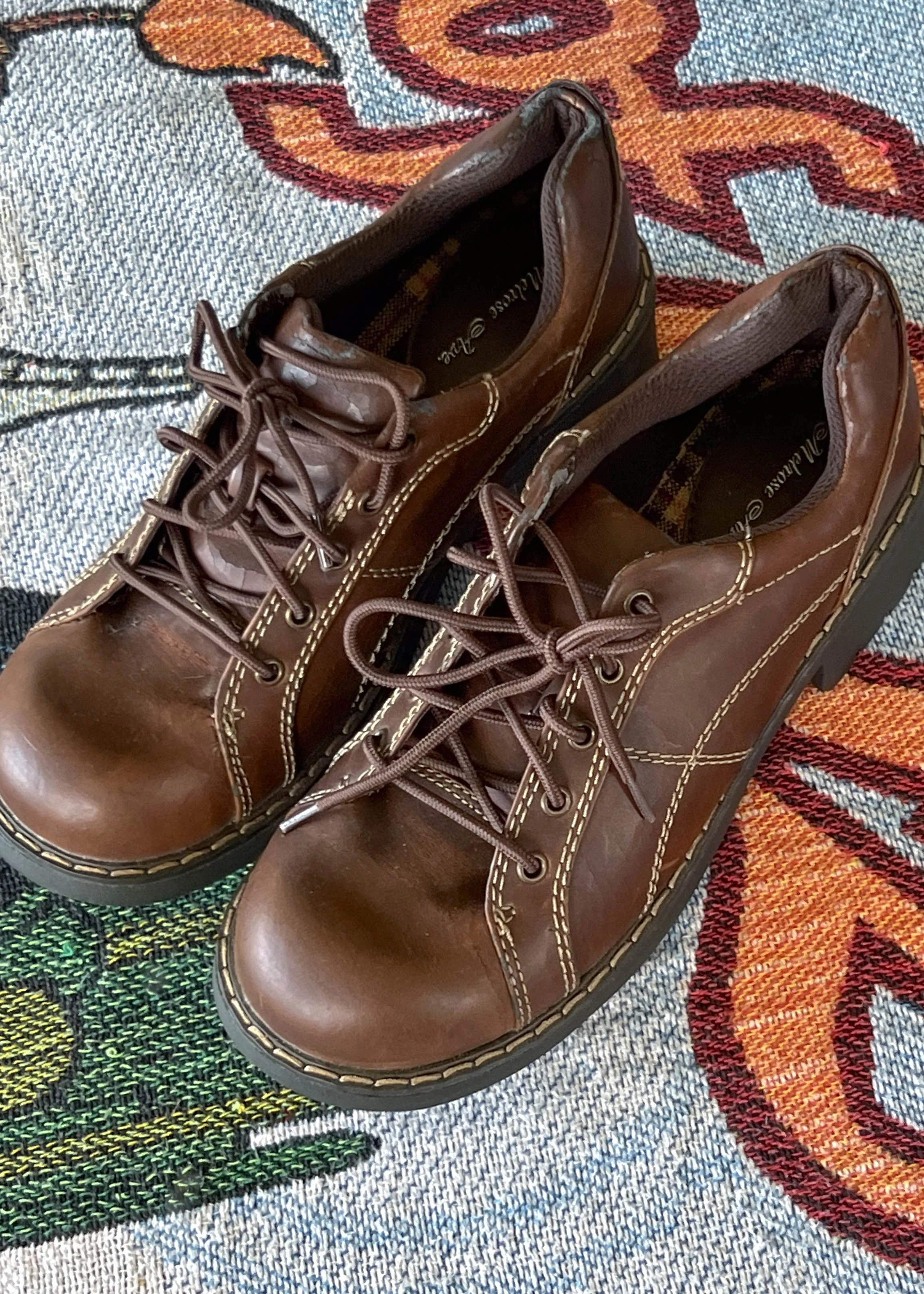 90's Brown Leather Shoes (8)