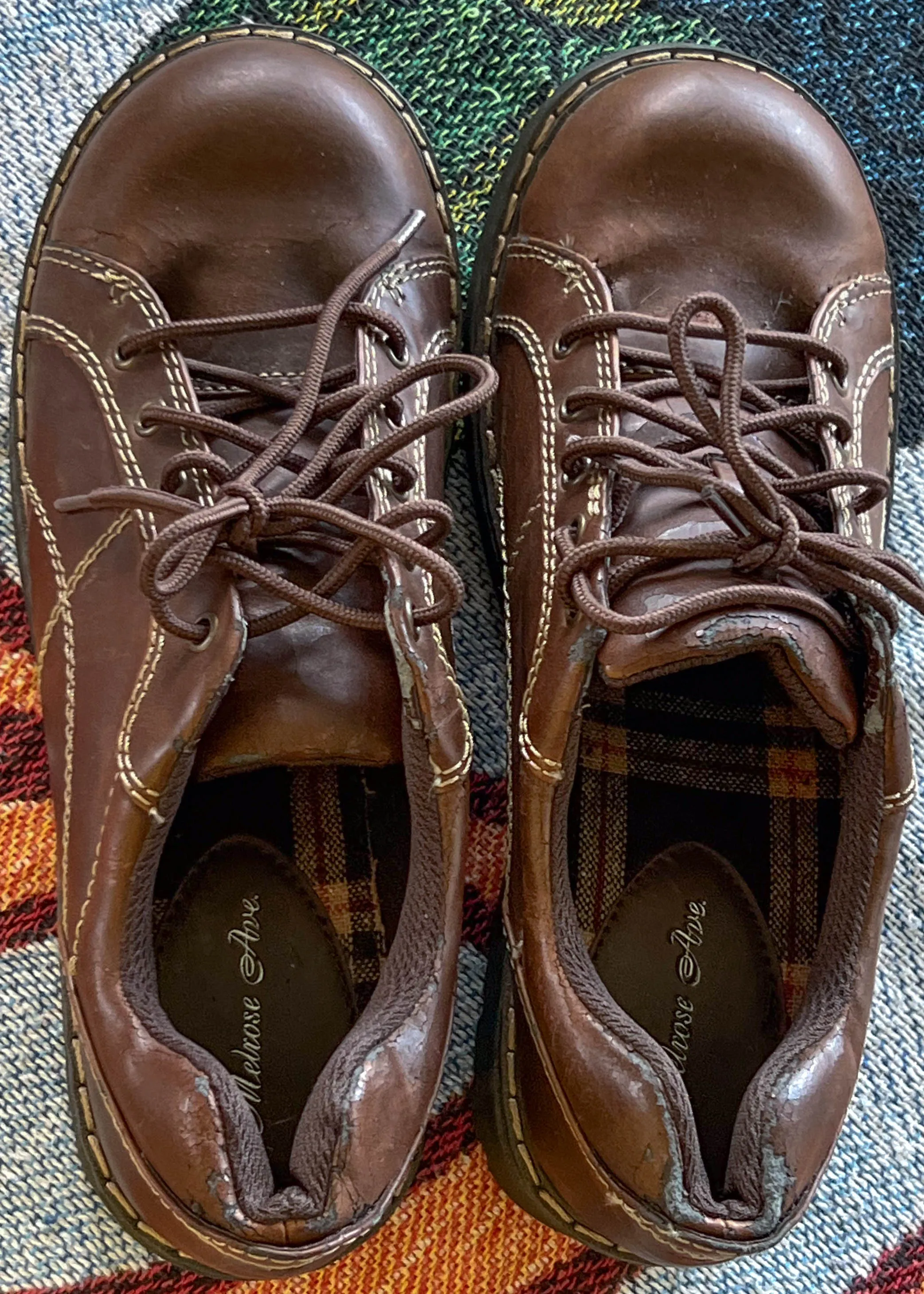 90's Brown Leather Shoes (8)