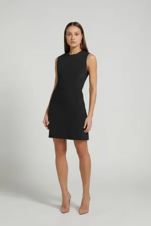 A-LINE DRESS BLACK