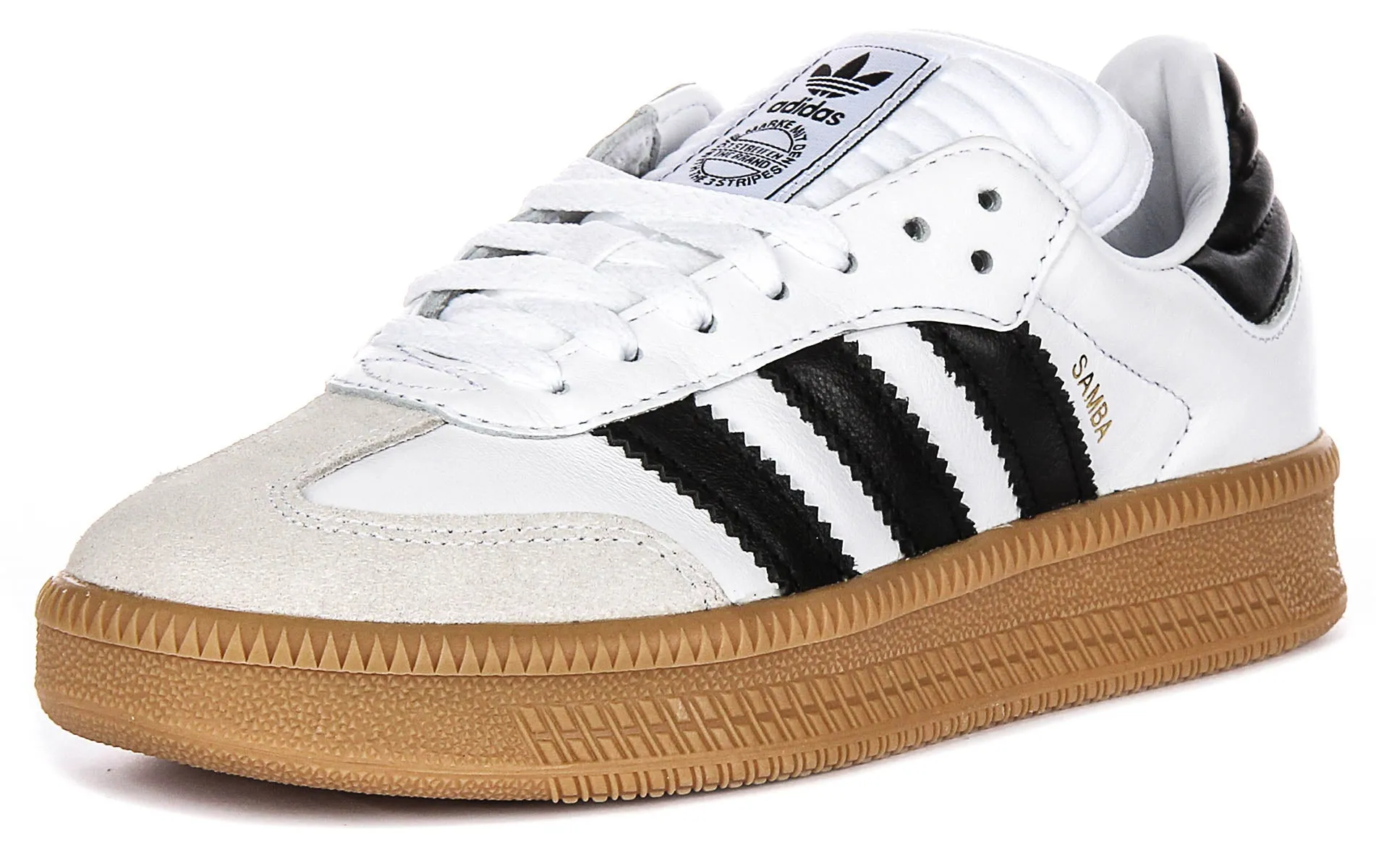 Adidas Samba XLG In White Black Trainers