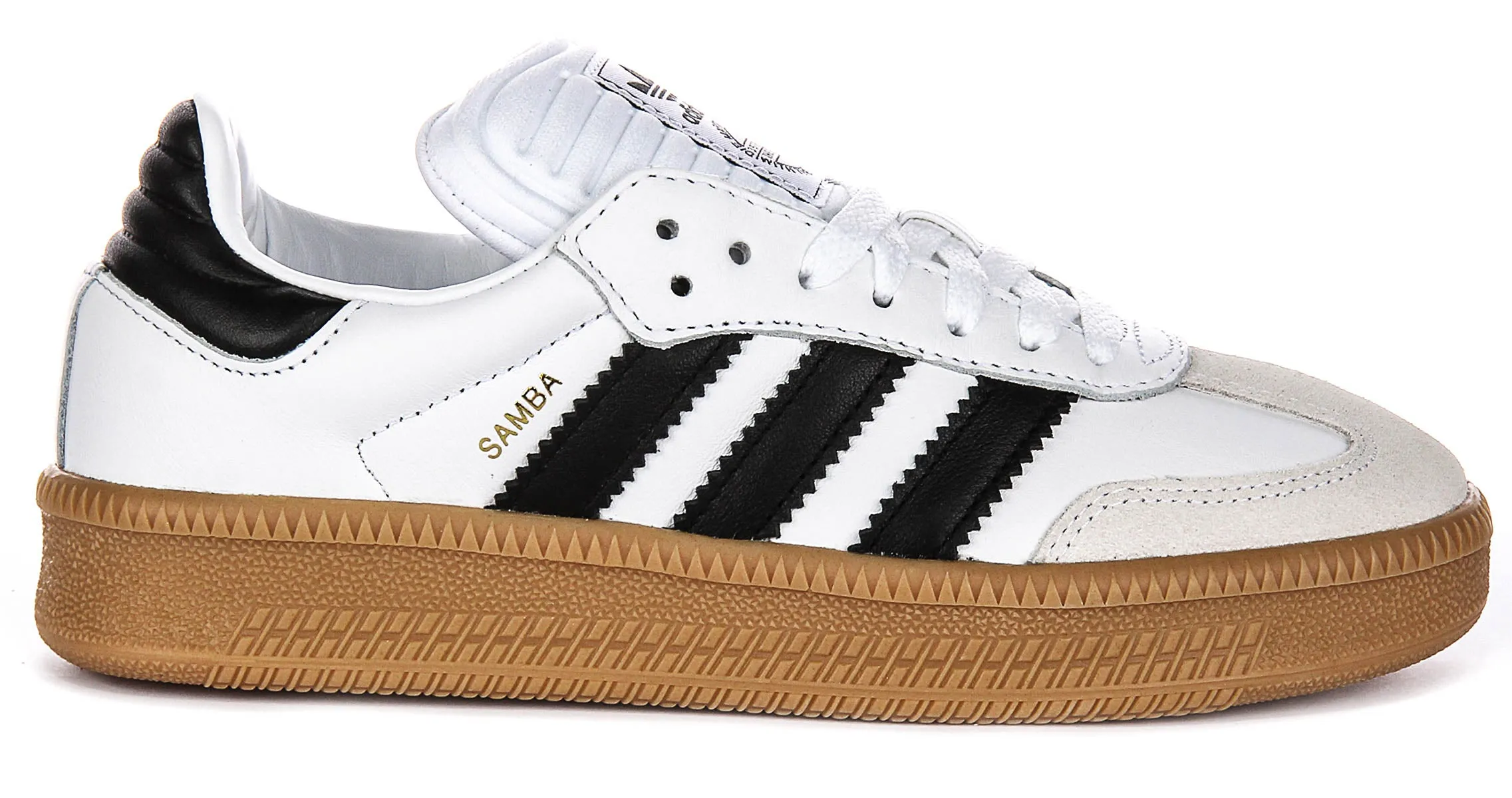 Adidas Samba XLG In White Black Trainers