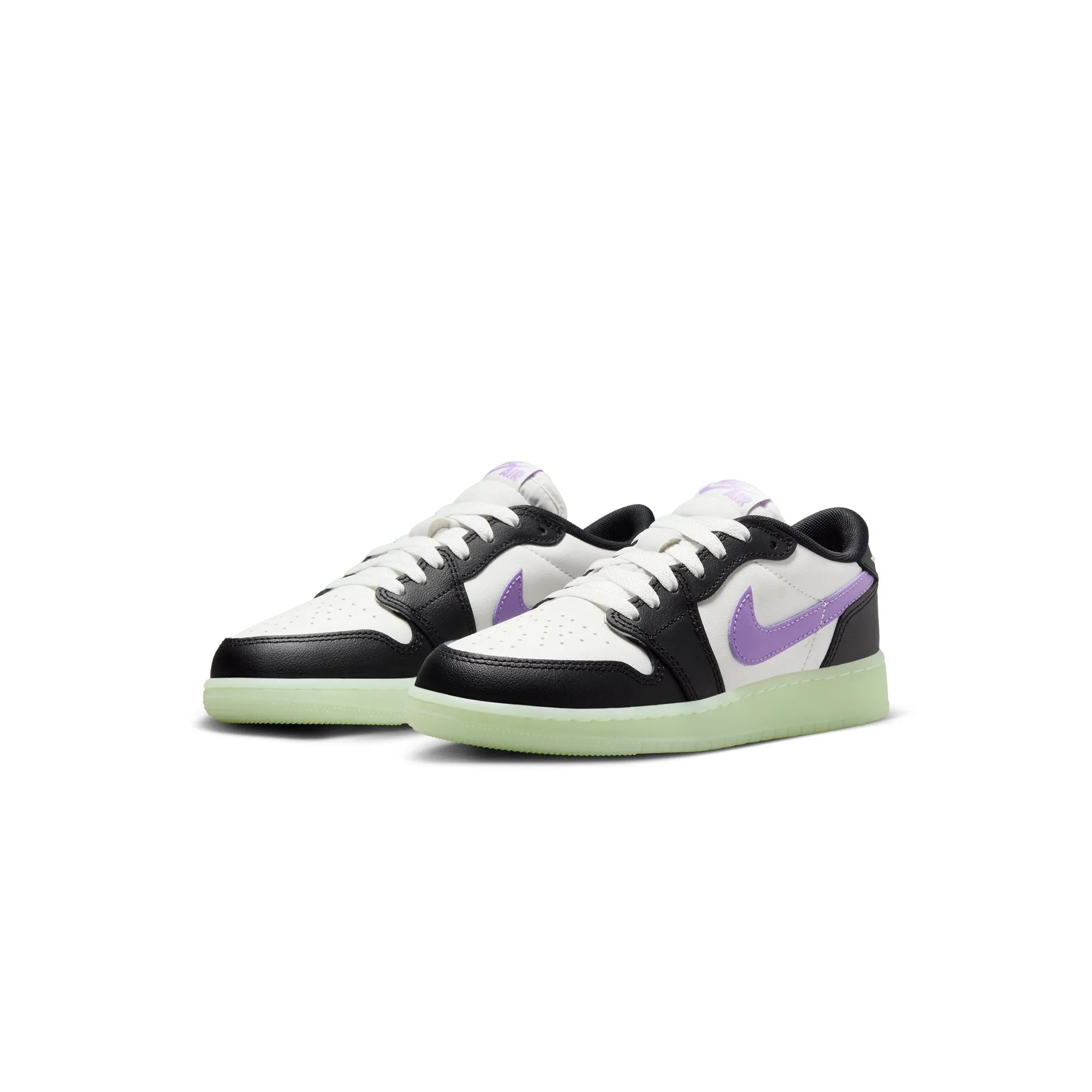 Air Jordan 1 Kids Retro Low OG "Black Raspberry" Shoes