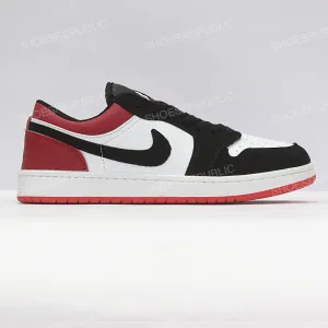 Air Jordan 1 Low Black Toe - Classic Black & Red