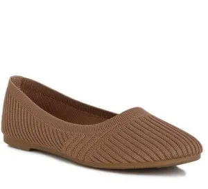 Ammie Solid Casual Ballet Flats