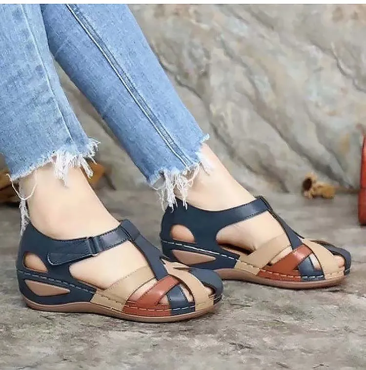 Amozae-Back to college Women's Sandals Roman Summer Ladies Sandals Fashion Platform Shoes Women Outdoor Female Woman Women Beach Shoes Plus Size