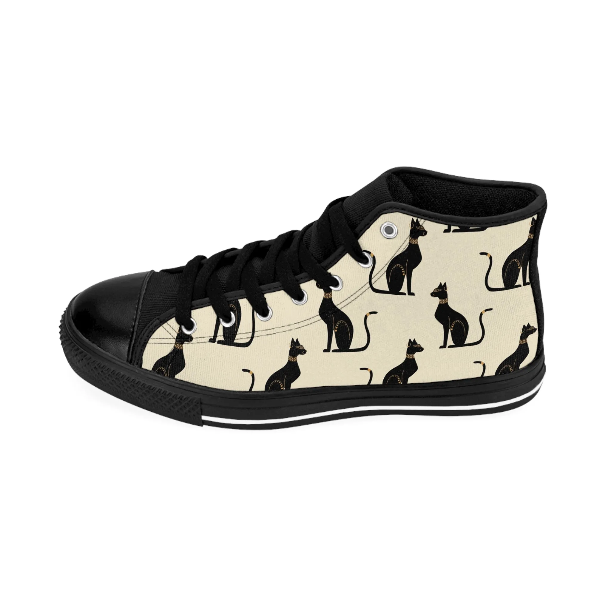 Ancient Egypt Cat Women's Classic Sneakers