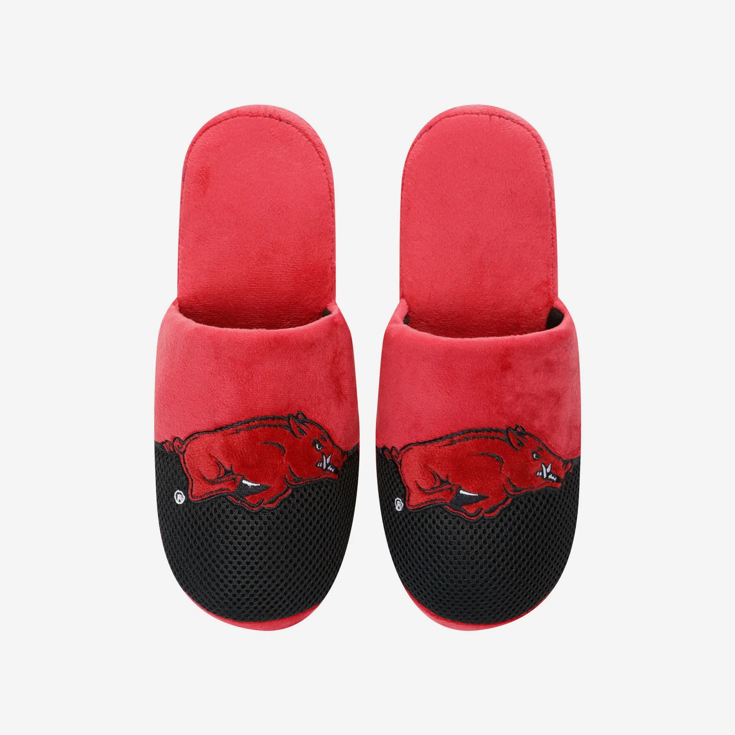 Arkansas Razorbacks Team Logo Staycation Slipper