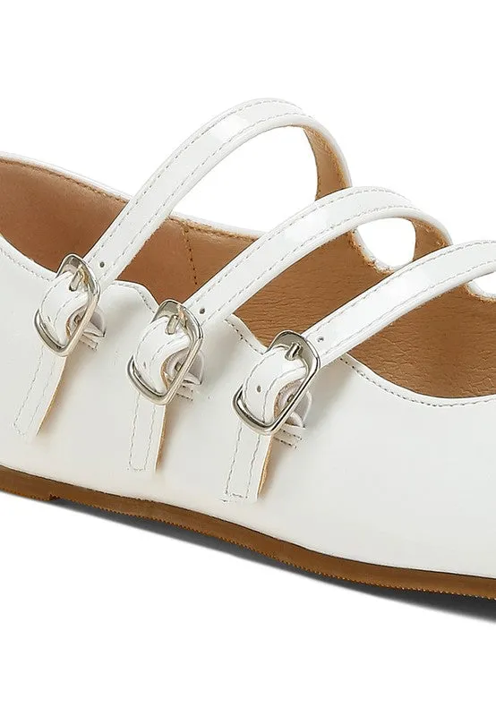 Aurora Ballet Flats with Straps