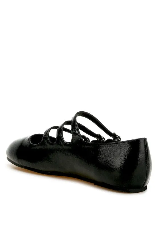 Aurora Ballet Flats with Straps