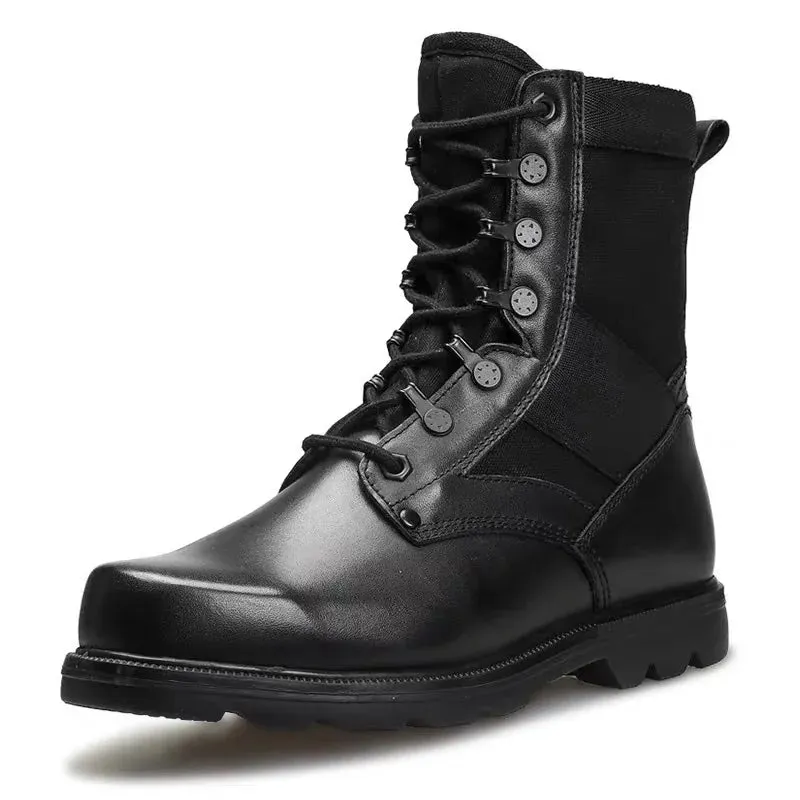 Axel's Combat High Boots