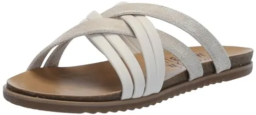 Blowfish Womens Majie Slip On Sandal Bone 6 M