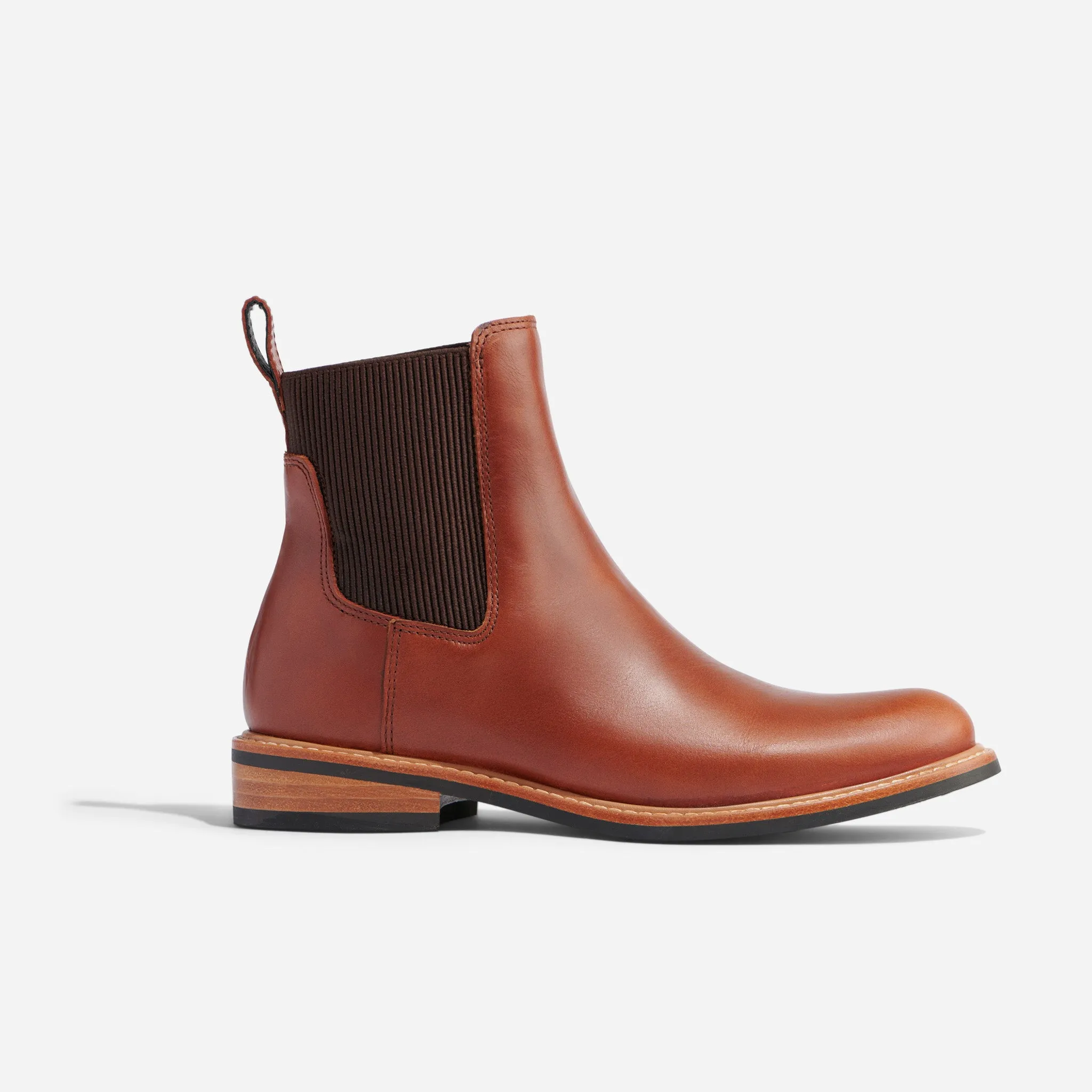 Carmen Chelsea Boot Brandy