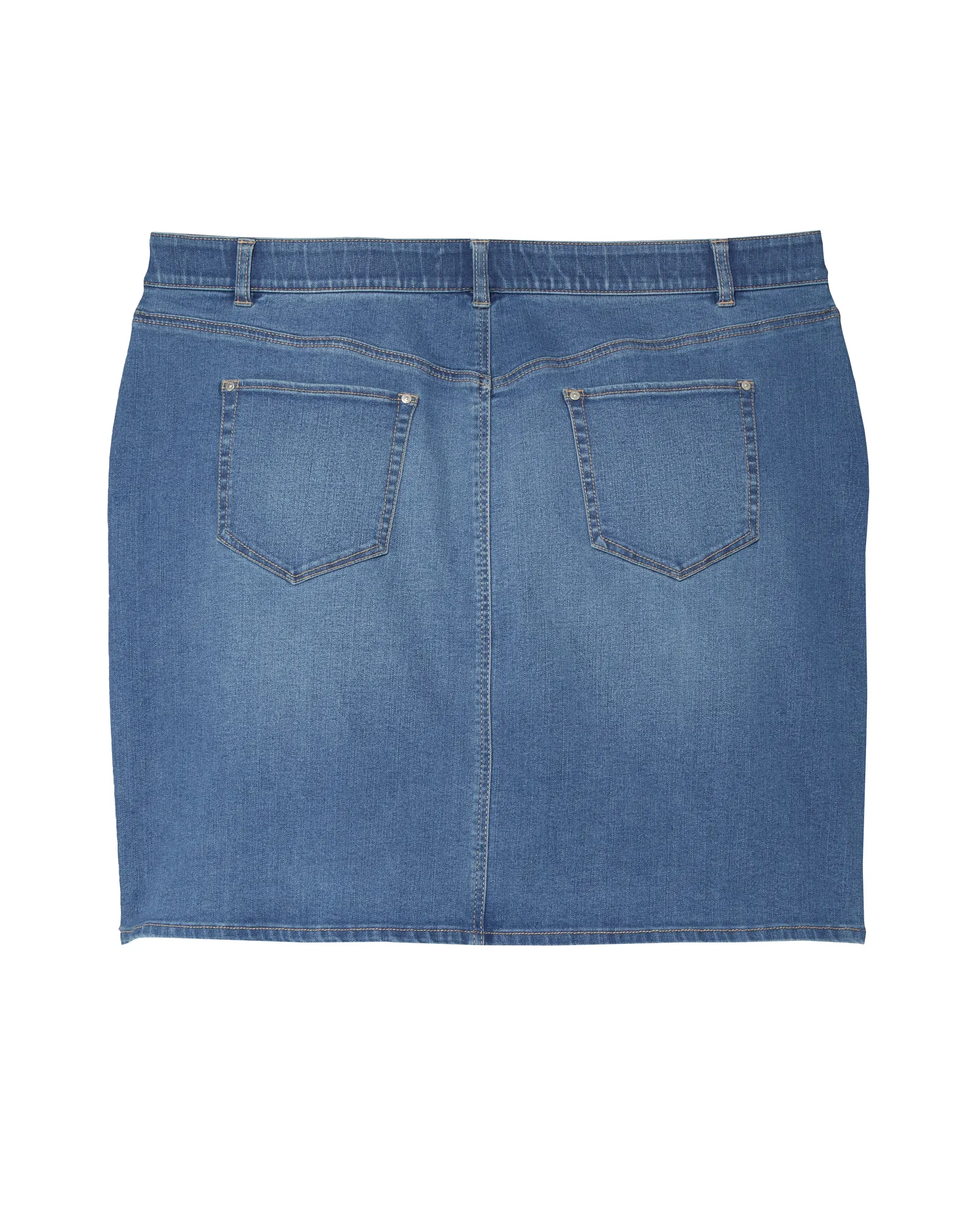 Cavalla Denim Skirt | Medium Wash