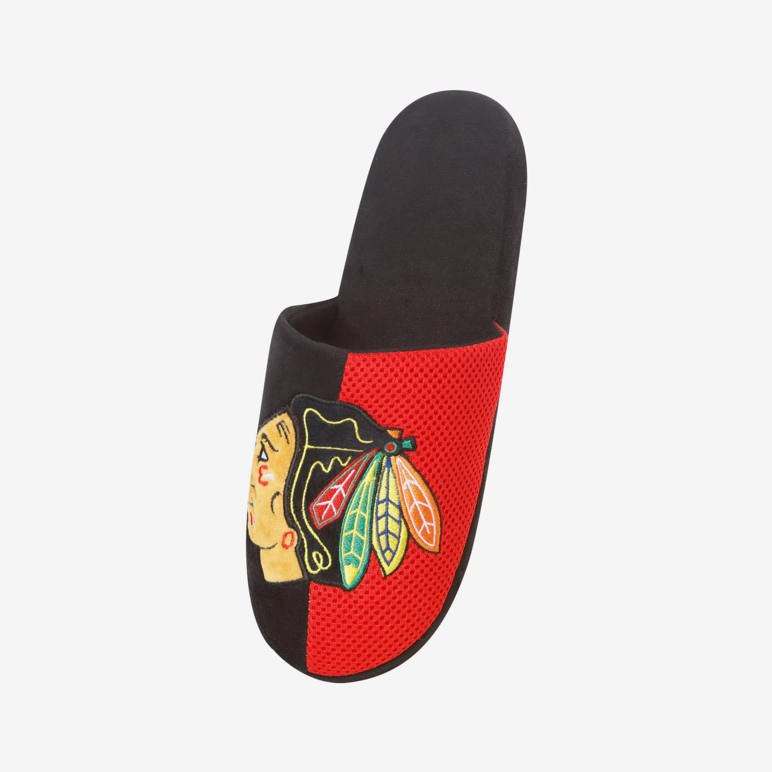 Chicago Blackhawks Team Logo Staycation Slipper