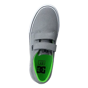 Dc Kids Trase V Shoe Grey/Black/Green