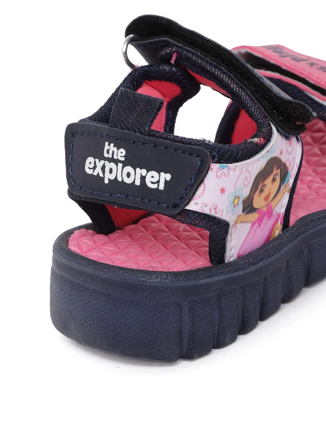 Dora by toothless Kids Girls Navy Sports Sandals