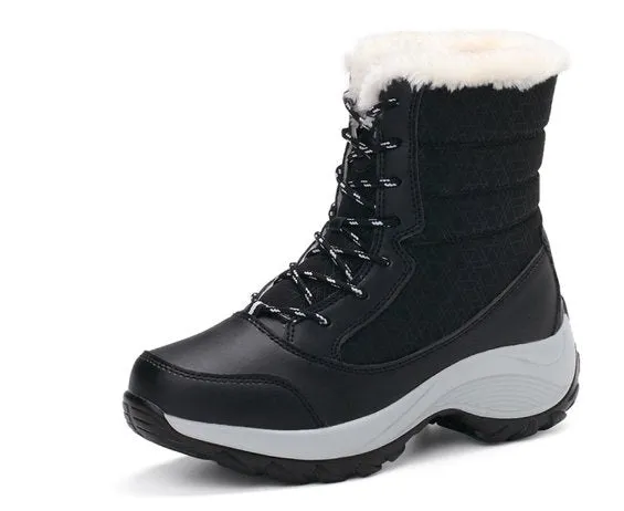 Faux Fur Lined Winter Boots