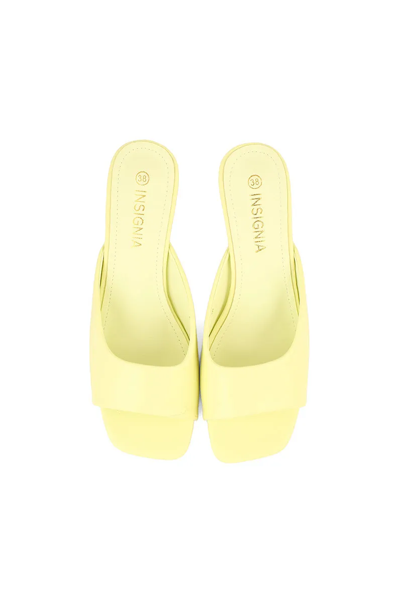 Formal Slip On I35147-Yellow