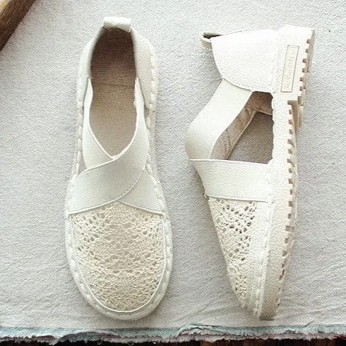 Hanem Vintage Lace Shoes