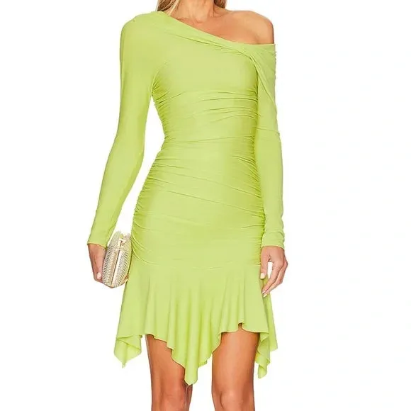 Janeiro Mini Stylish Dress in Green