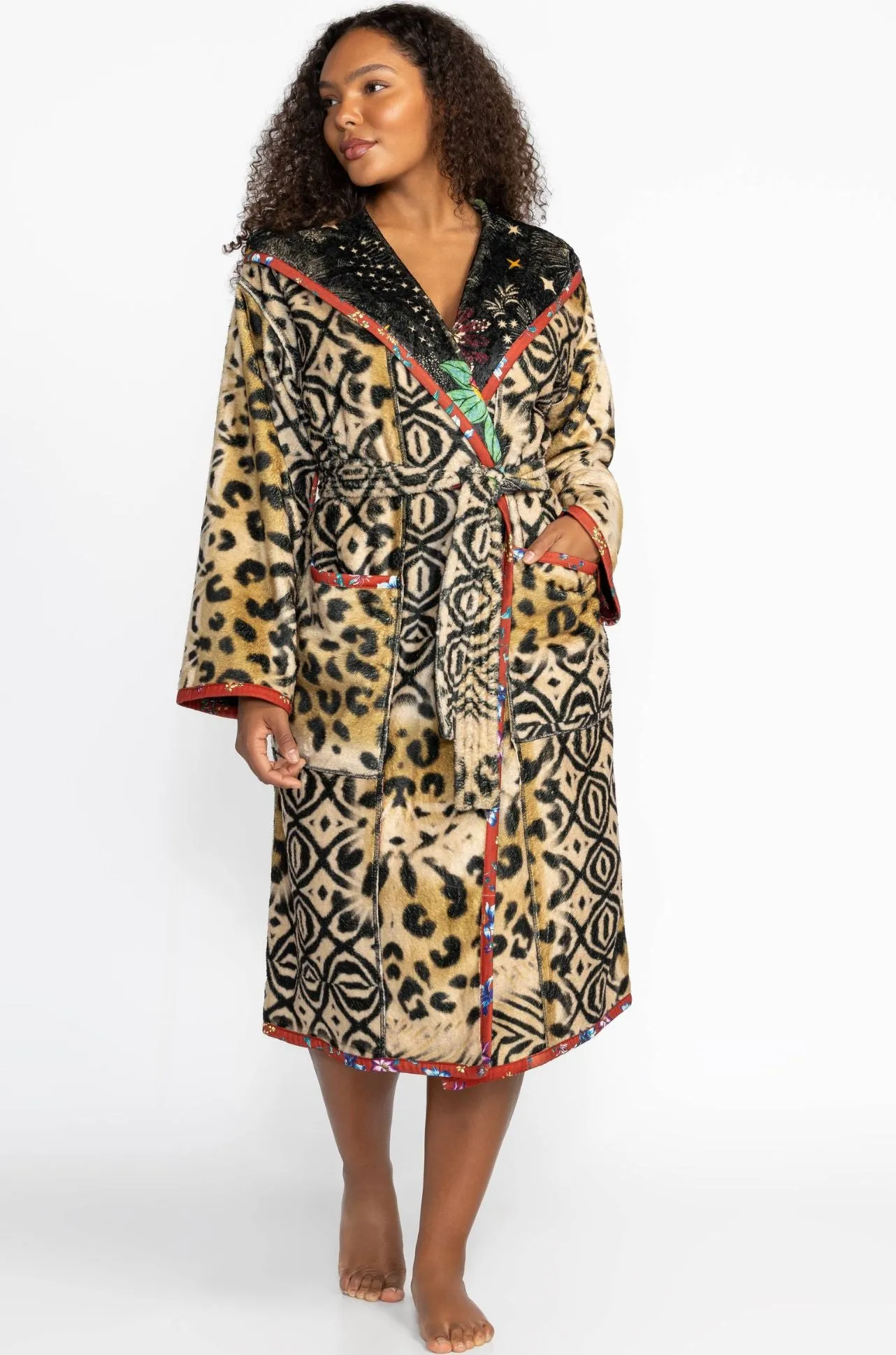 Johnny Was - Aditi Reversible Robe in Starry Night