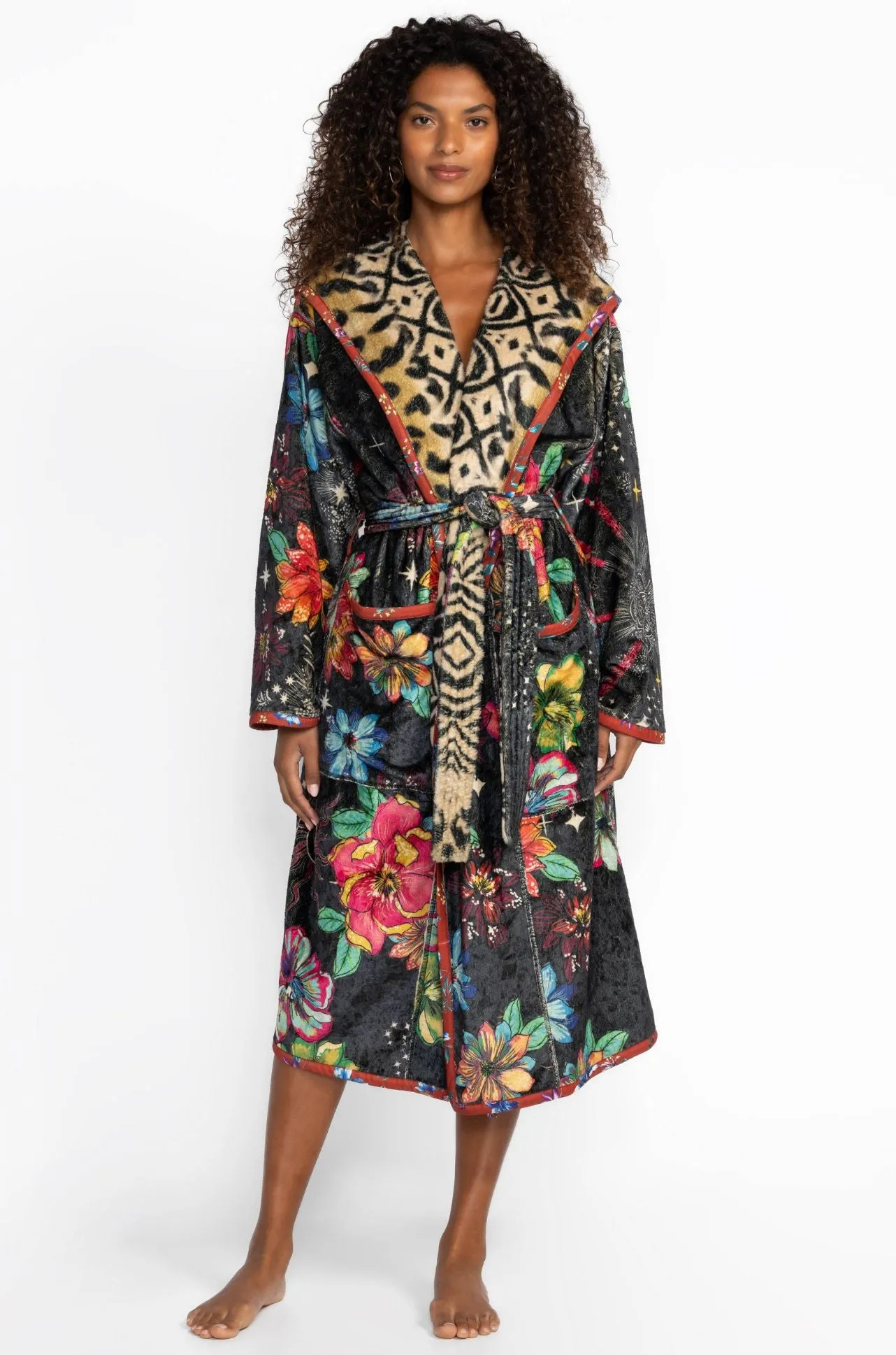 Johnny Was - Aditi Reversible Robe in Starry Night