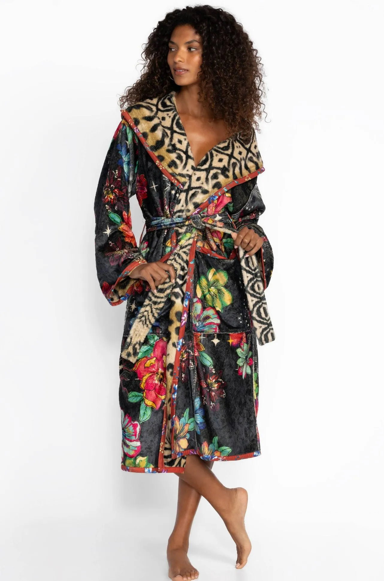 Johnny Was - Aditi Reversible Robe in Starry Night