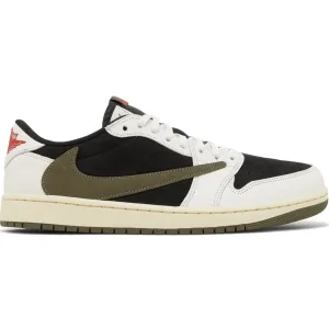 Jordan 1 Low 'Travis Scott Olive' W