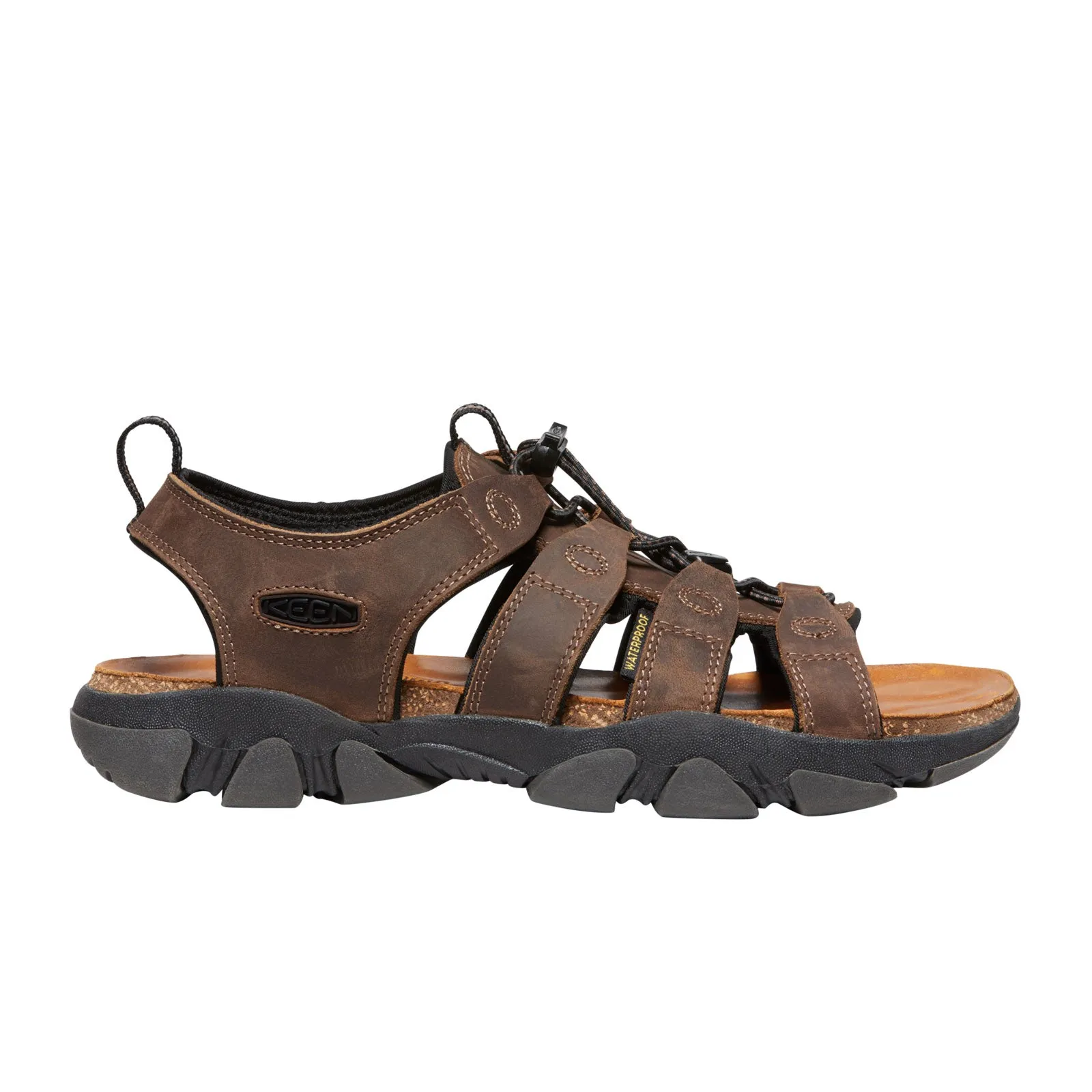 Keen Daytona II Backstrap Sandal (Men) - Bison/Black