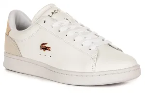 Lacoste Carnaby Set In White Pink For Women