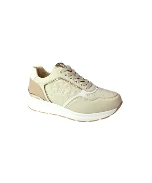 LAURA BIAGOTTI TRAINERS IN BEIGE