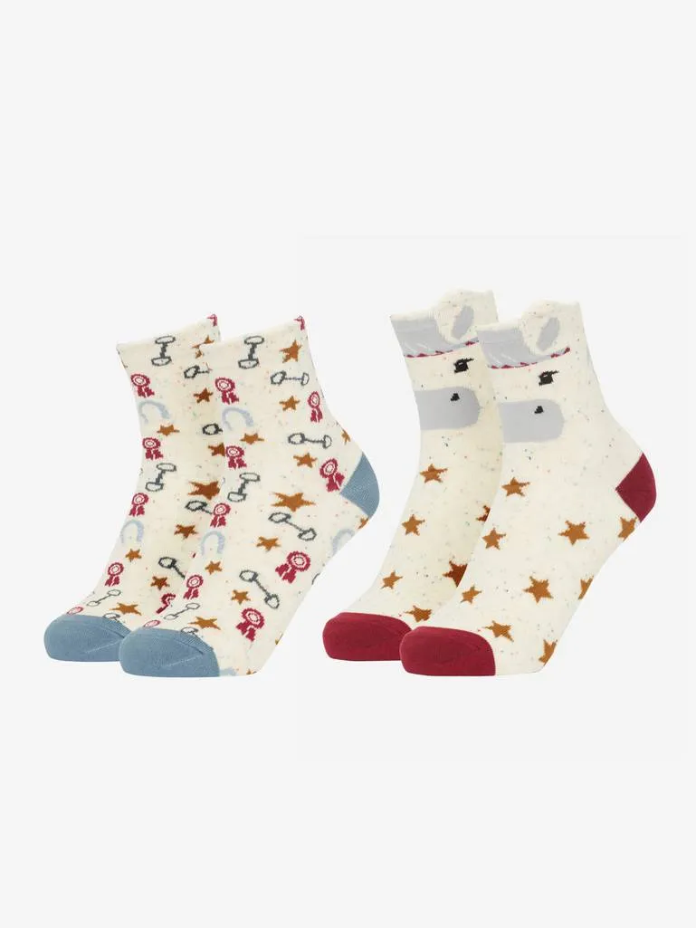 LeMieux Mini Character Socks - 2Pack - AW24