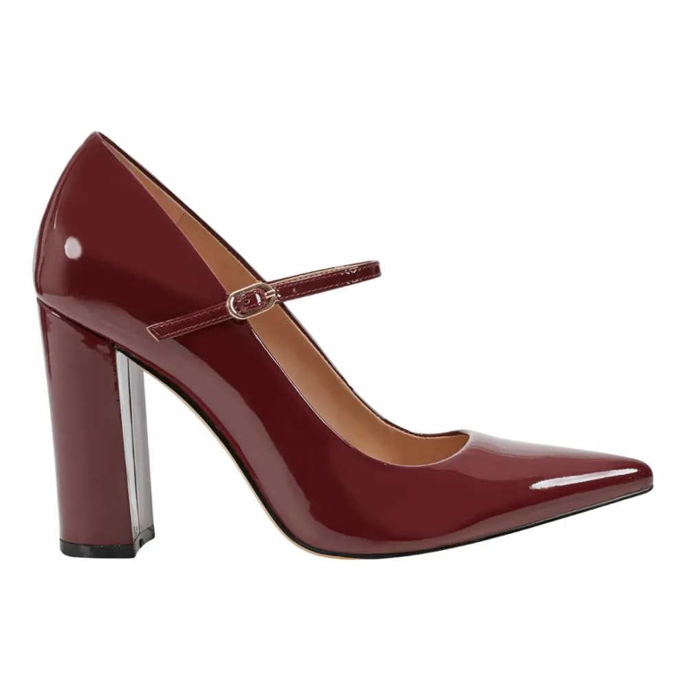 Marc Fisher Ltd Women's Artie Burgundy M