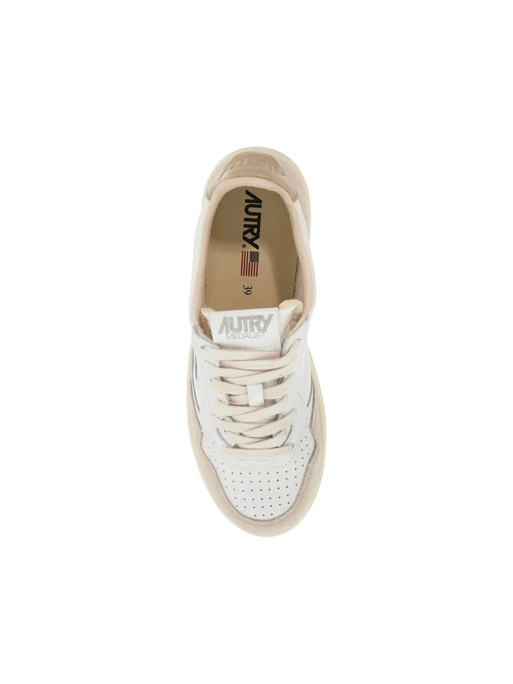 Medalist Low Leather Sneakers