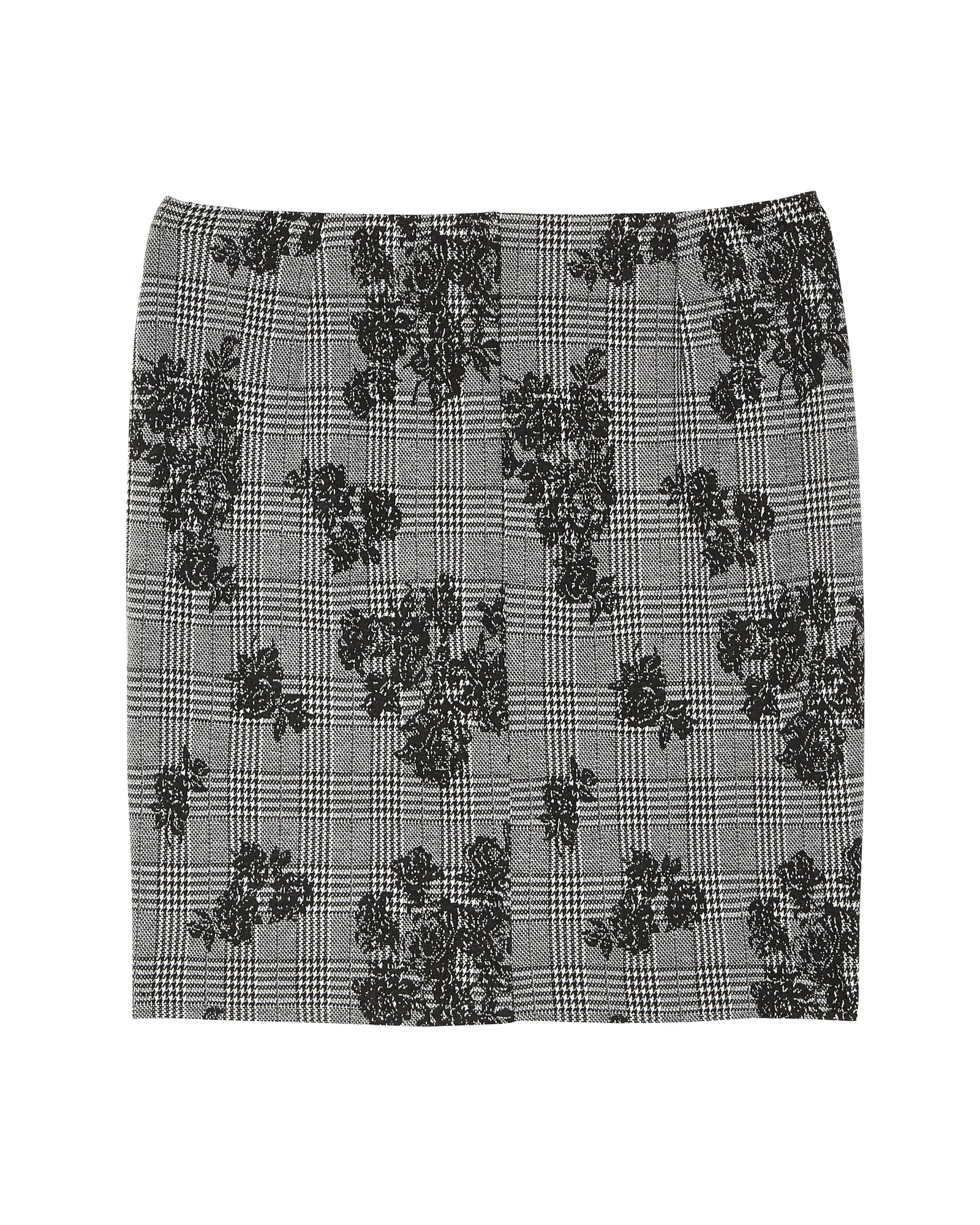 Paprika Pencil Skirt | Charcoal Grey / Black