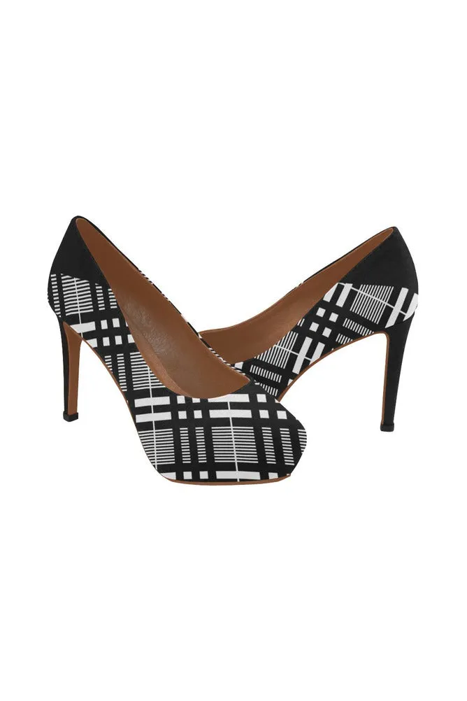 Plaid Power Women's High Heels