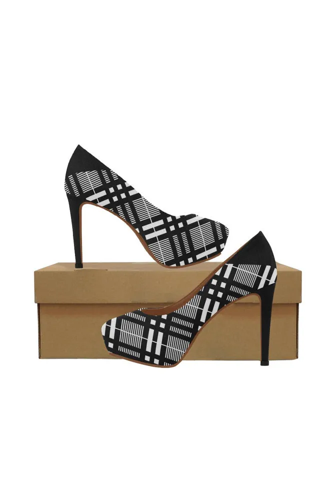 Plaid Power Women's High Heels