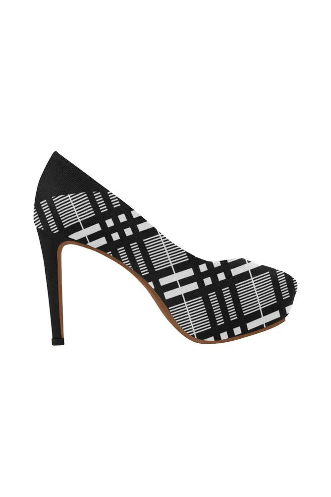 Plaid Power Women's High Heels