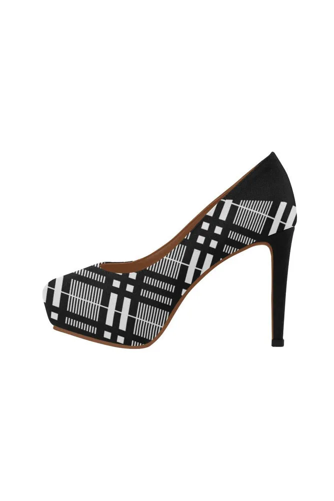 Plaid Power Women's High Heels