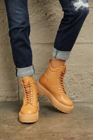 Platform Combat Boots