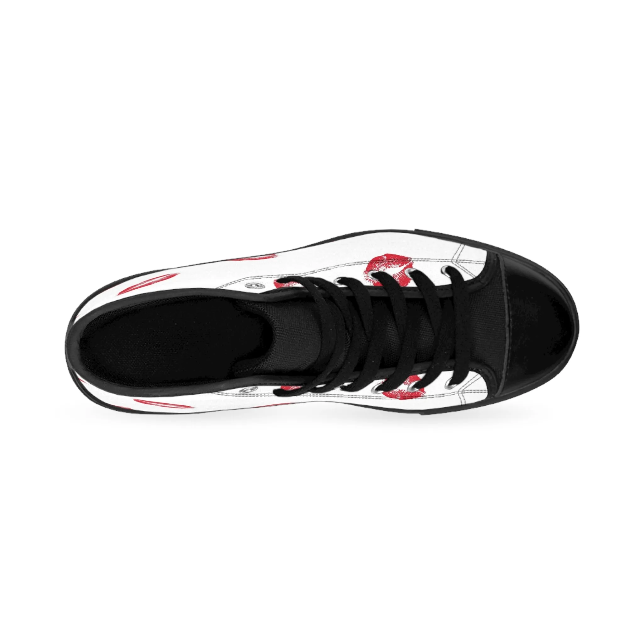 Red Lips Women's Classic Sneakers