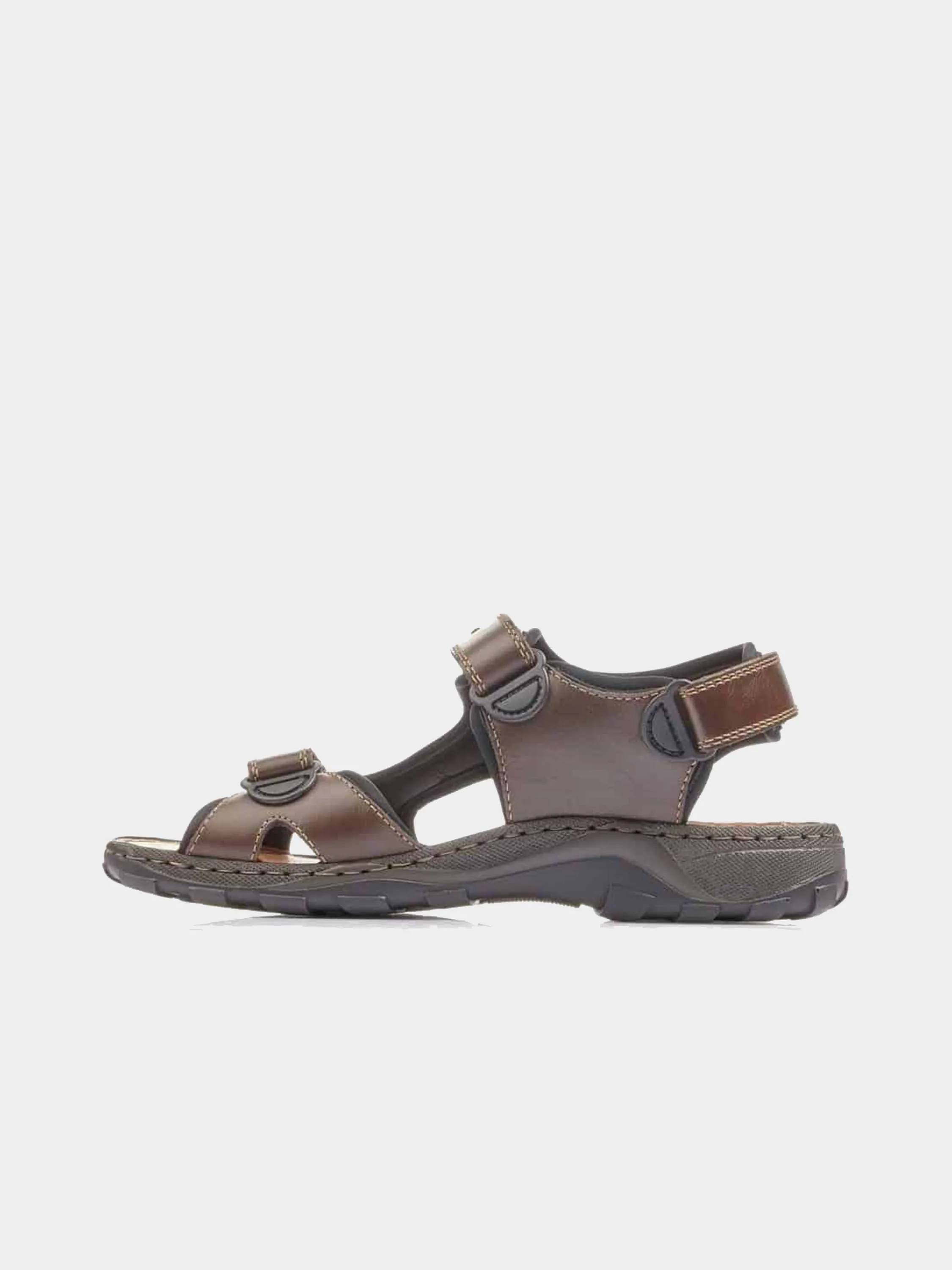 Rieker 26061 Men's Hook & Loop Outdoor Sandals