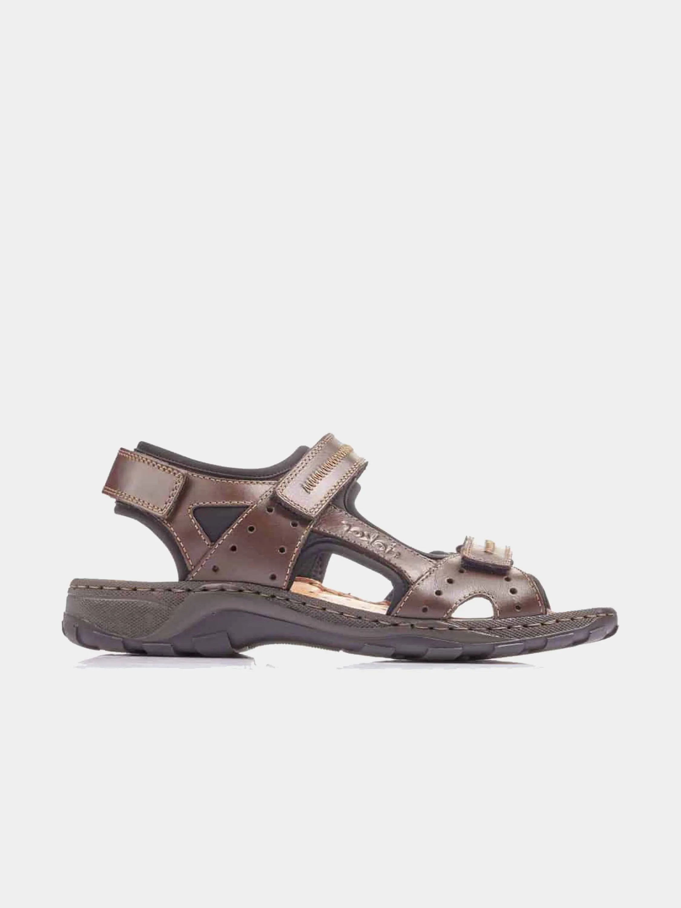 Rieker 26061 Men's Hook & Loop Outdoor Sandals