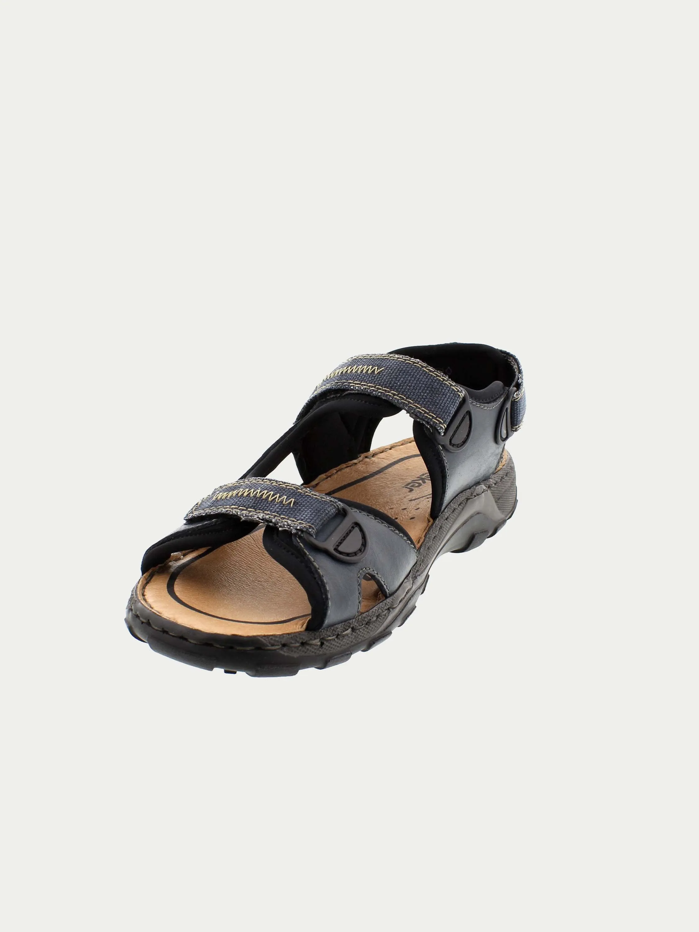 Rieker 26061 Men's Hook & Loop Outdoor Sandals