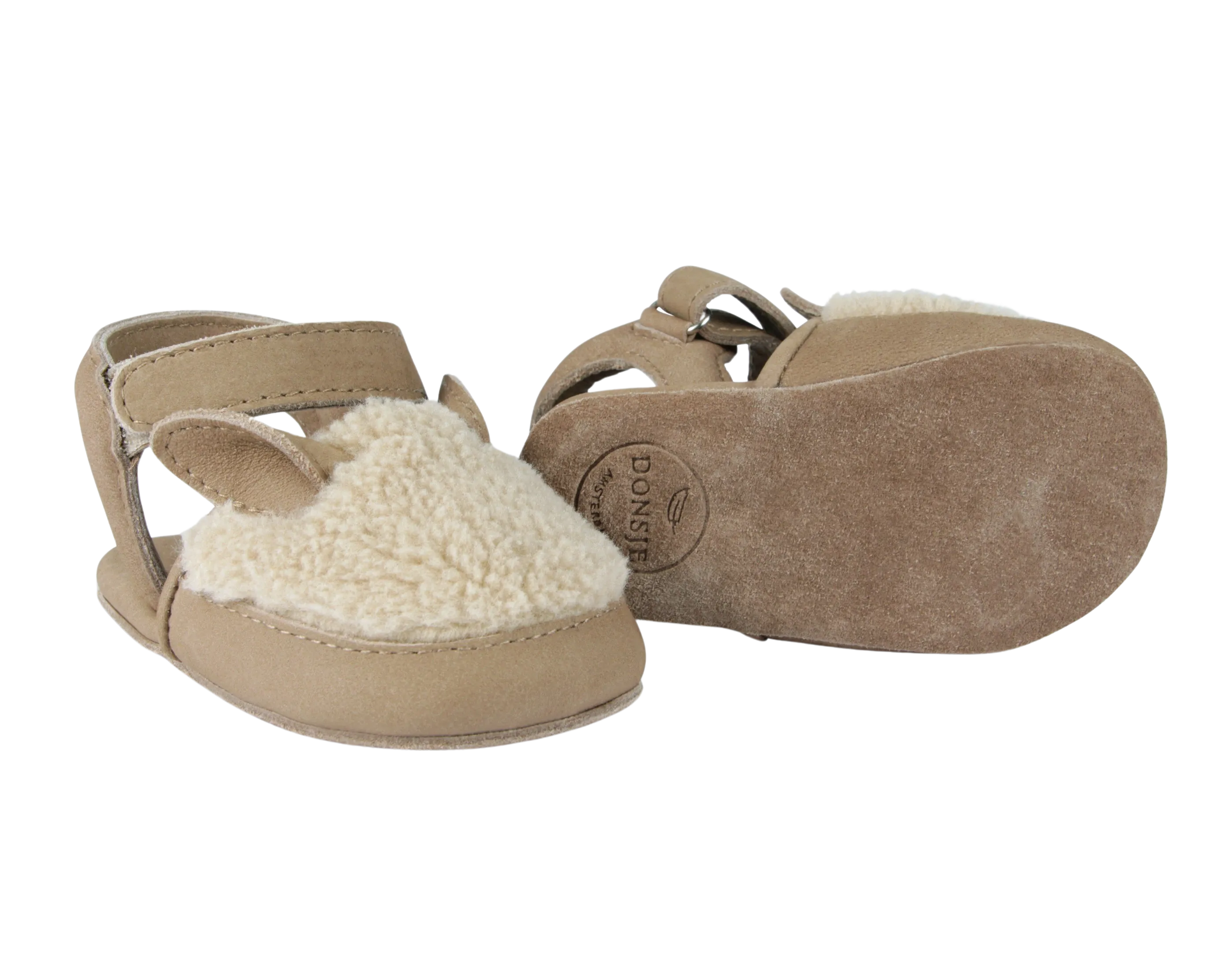 Romi Sandals | Alpaca | Truffle Nubuck