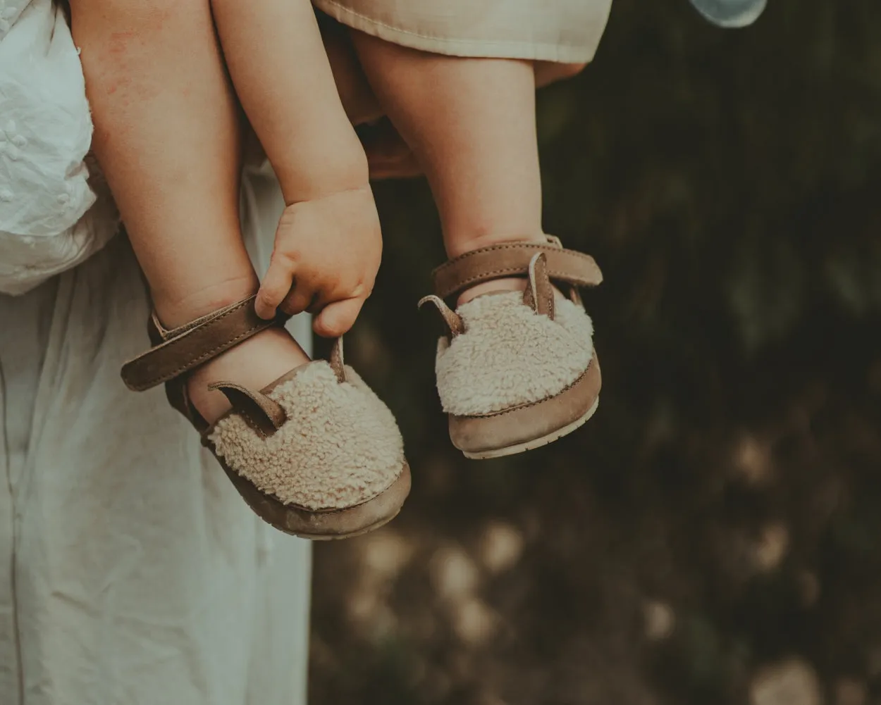 Romi Sandals | Alpaca | Truffle Nubuck