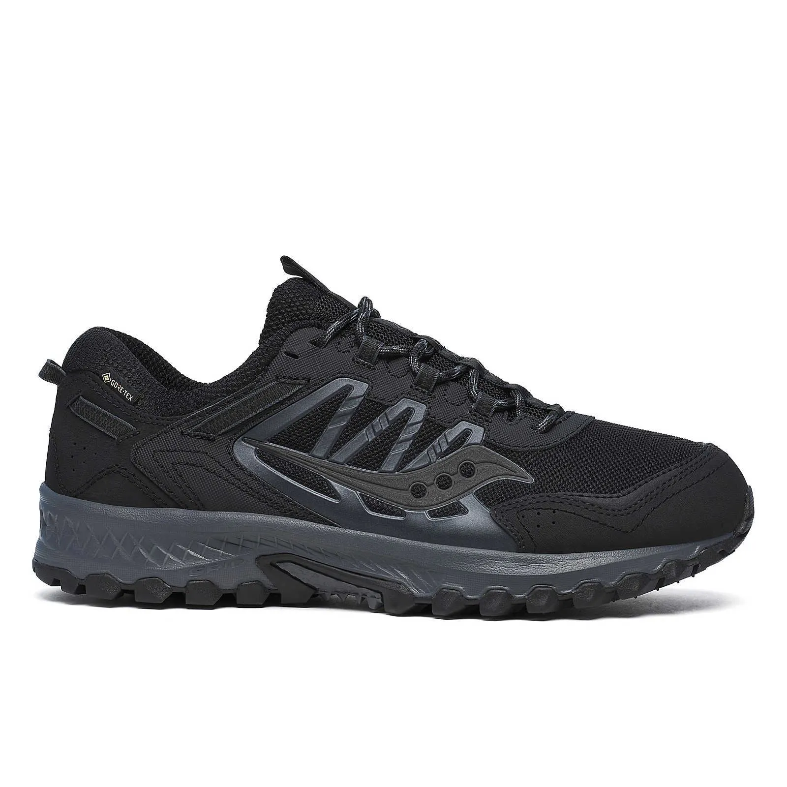 Saucony Grid Peak Black Trainers