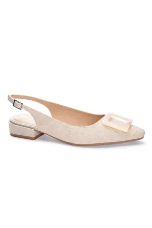 Sweetie Linen Slingback