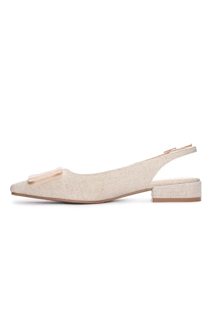 Sweetie Linen Slingback