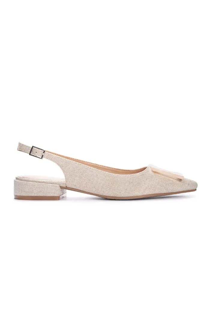 Sweetie Linen Slingback